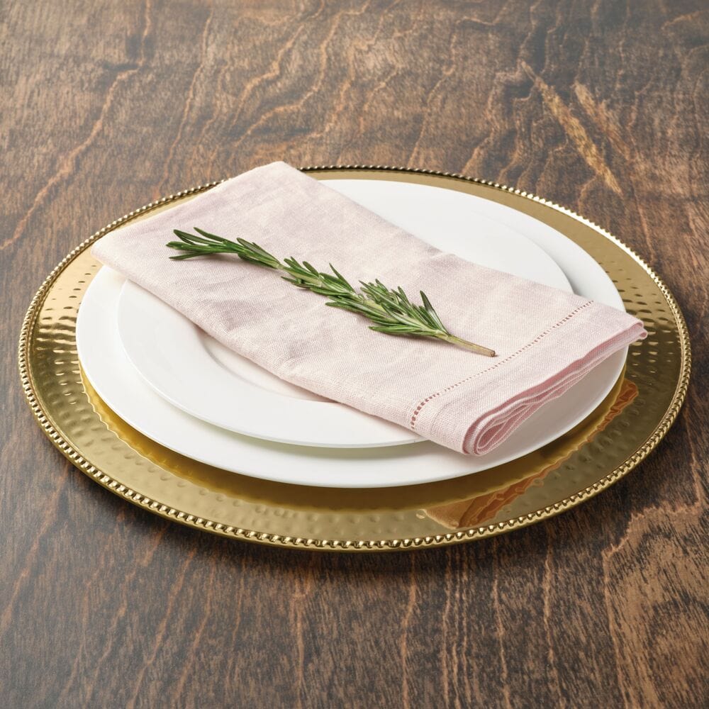 Gold Set of 4 Charger Plates - Image 2