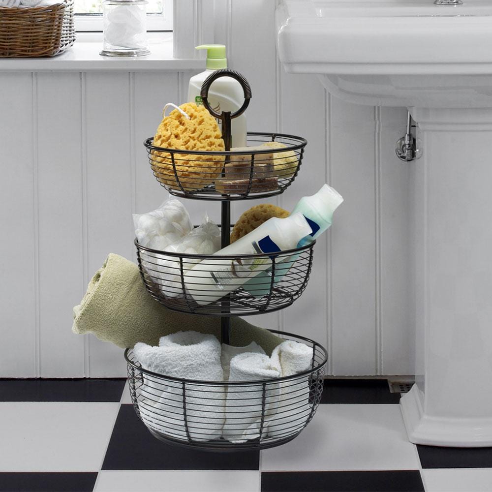 3 Tier Round Wrap Basket - Image 2
