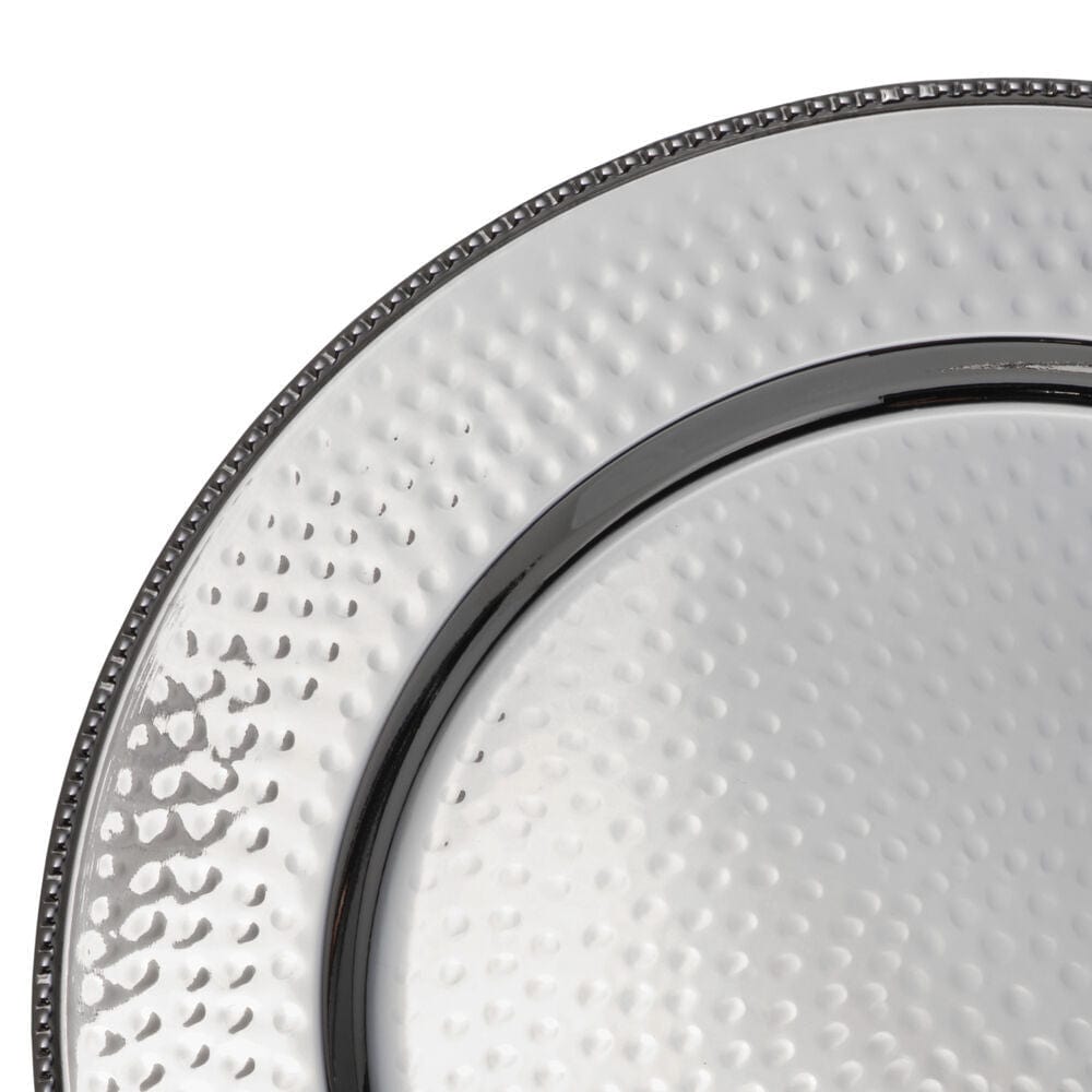 Silver Set of 4 Charger Plates - Image 4