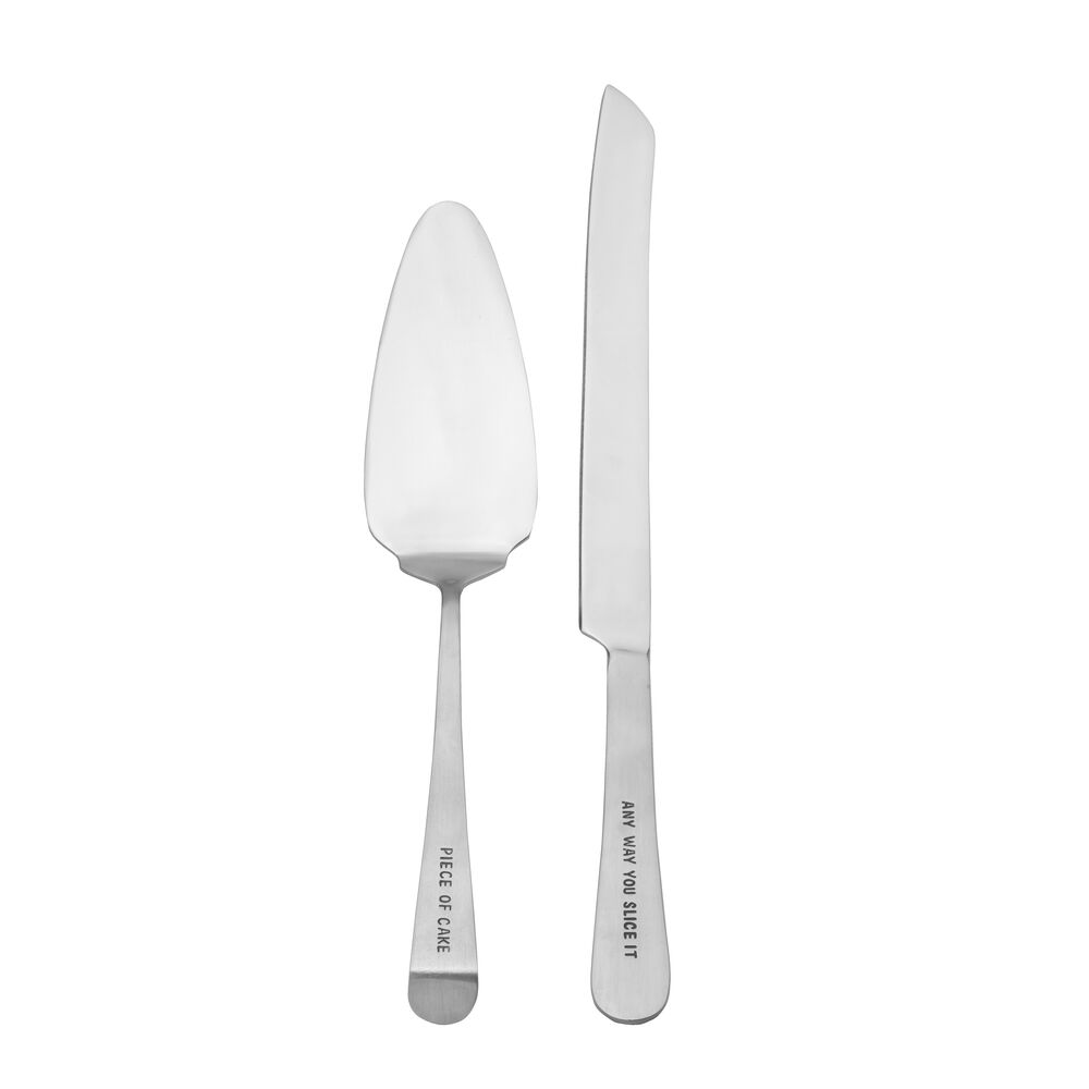 Cake Knife and Server Set - Image 3