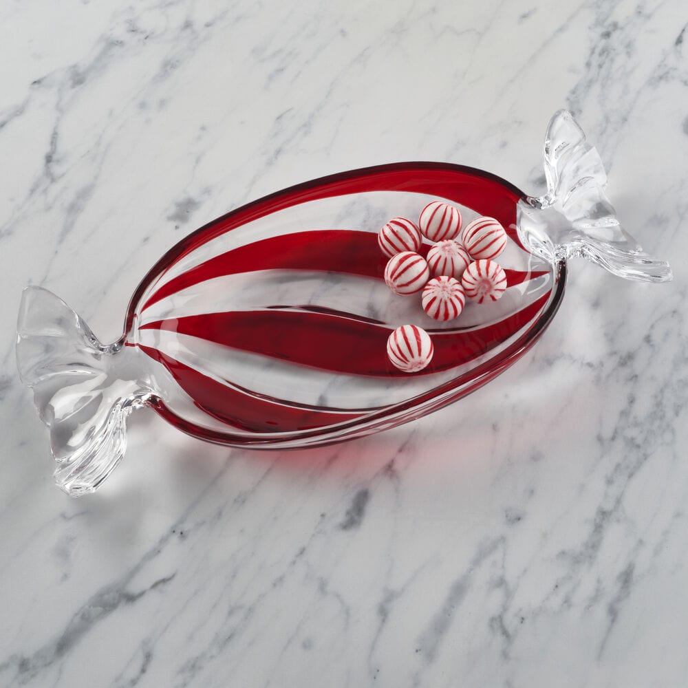 Peppermint Twist Holiday Candy Dish - Image 2