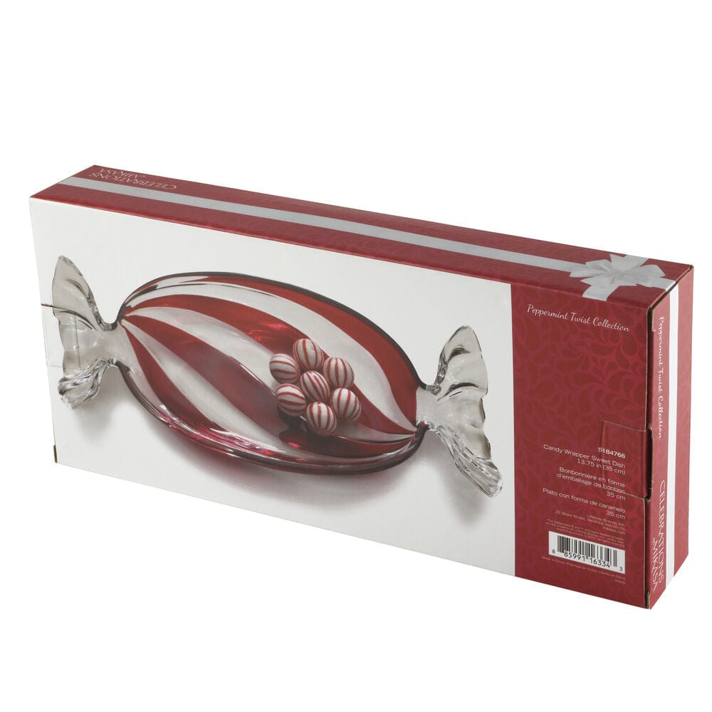 Peppermint Twist Holiday Candy Dish - Image 5