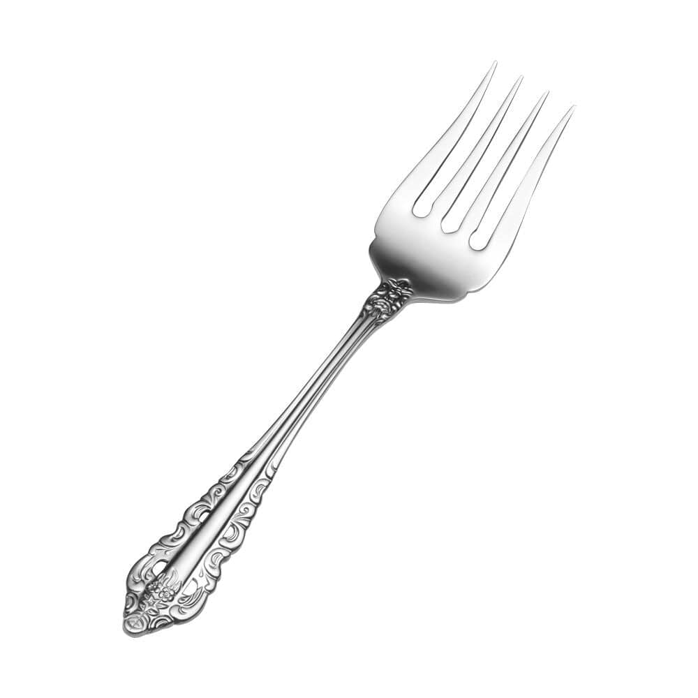 Antique Baroque Serving Fork - Image 3