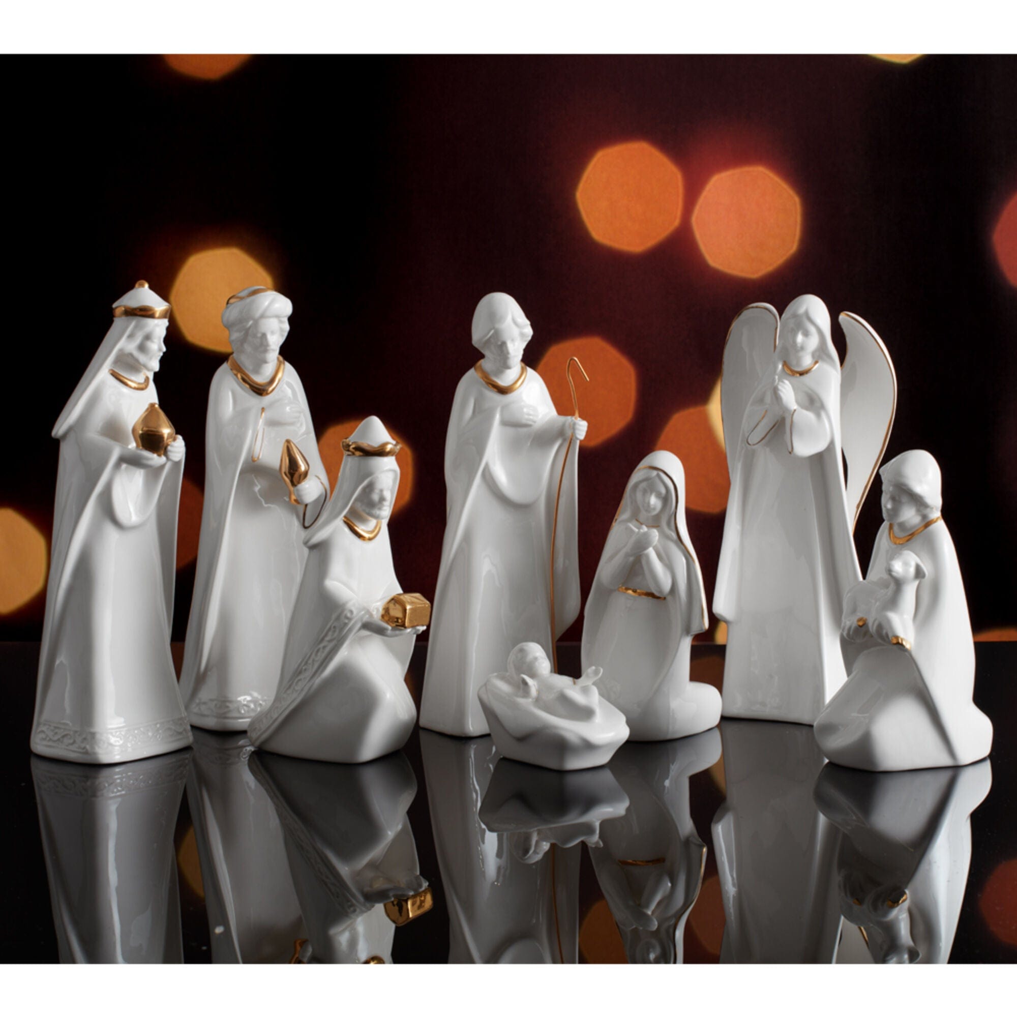 Holiday Splendor 8 Piece Nativity Set - Image 2