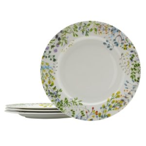 Tivoli Garden Set of 4 Dinner Plates