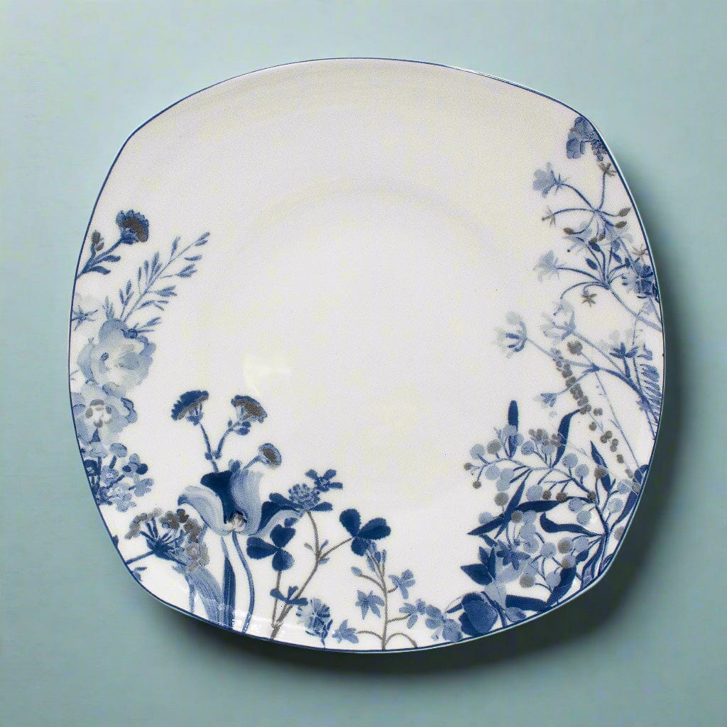 Wildflower Garden Blue Dinner Plate - Image 2