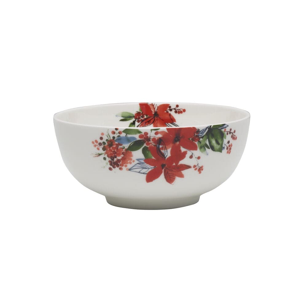 Winter Poinsettia 16 Piece Dinnerware Set. Service for 4 - Image 5