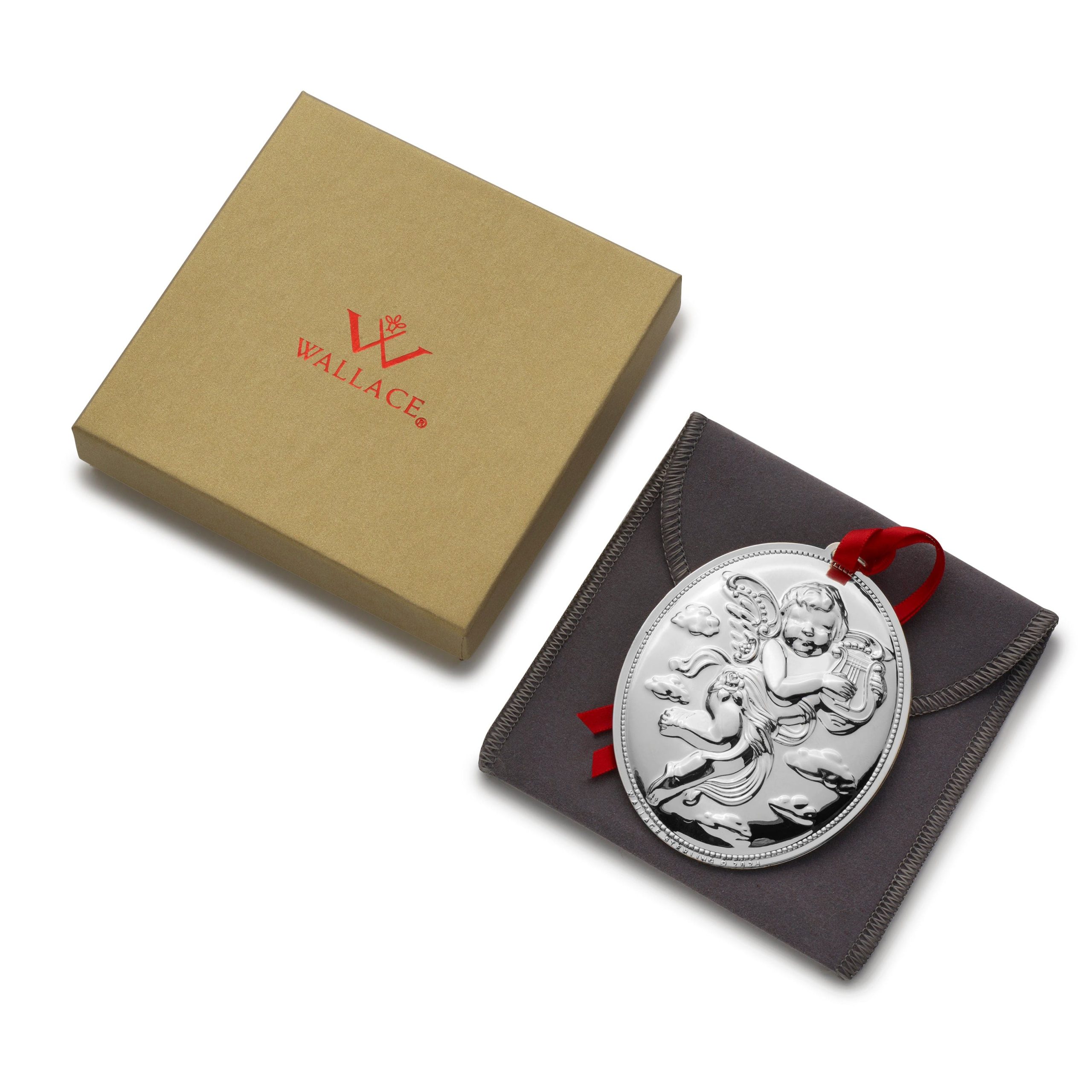 2024 Grande Baroque Sterling Angel Ornament 24th Edition - Image 3