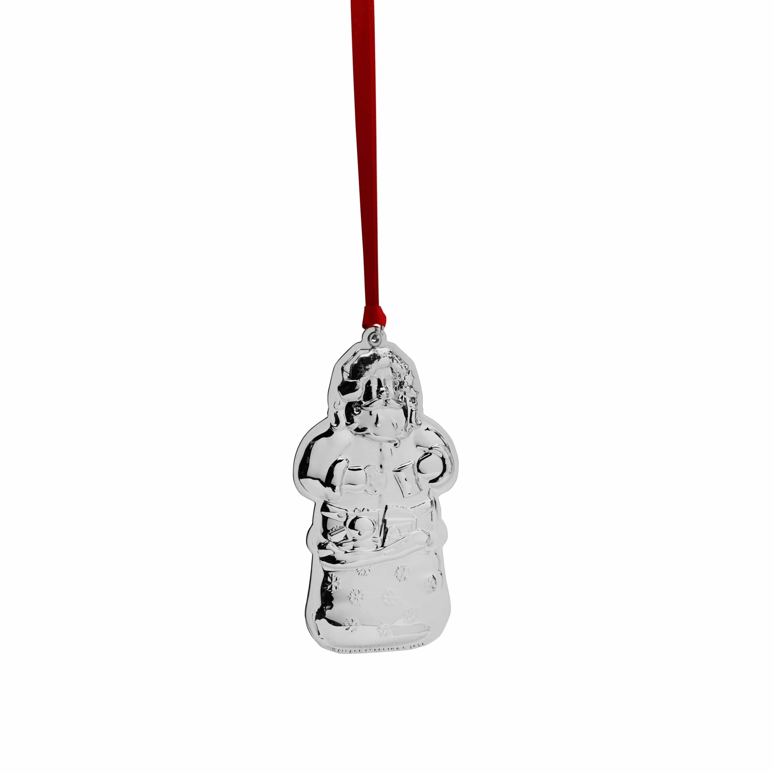 2024 Sterling Santa Ornament 8th Edition - Image 4