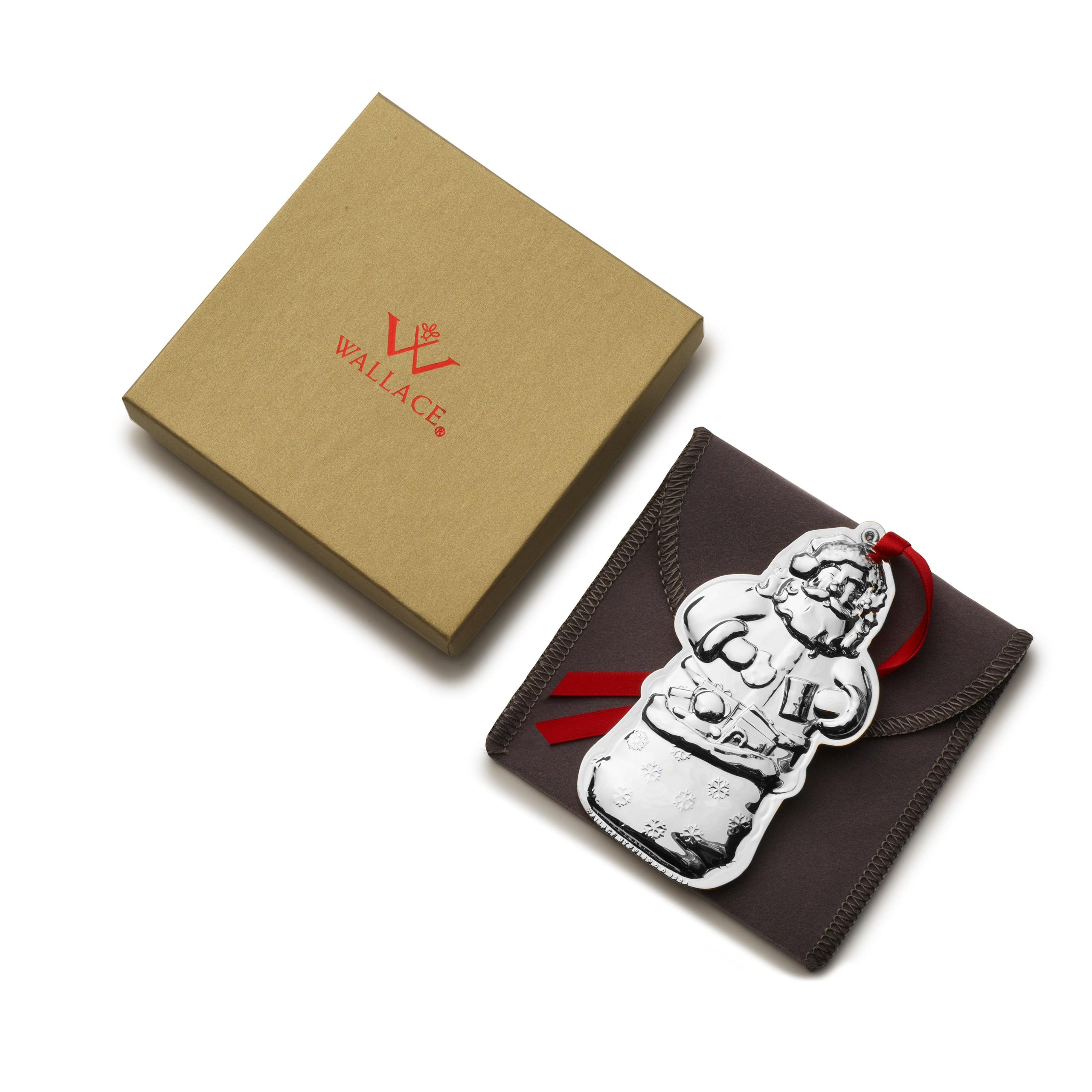 2024 Sterling Santa Ornament 8th Edition - Image 3