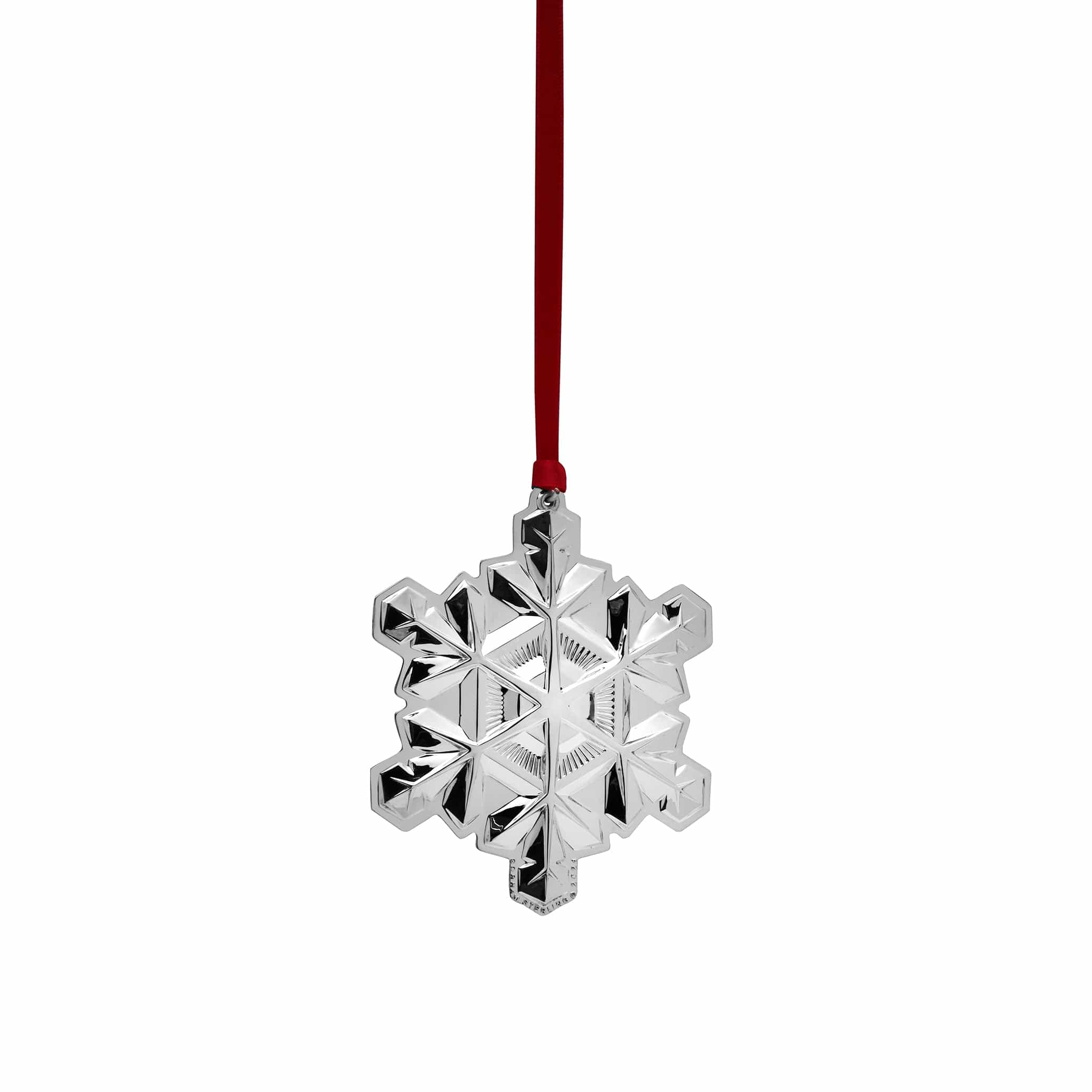 2024 Sterling Snowflake Ornament 55th Edition - Image 3