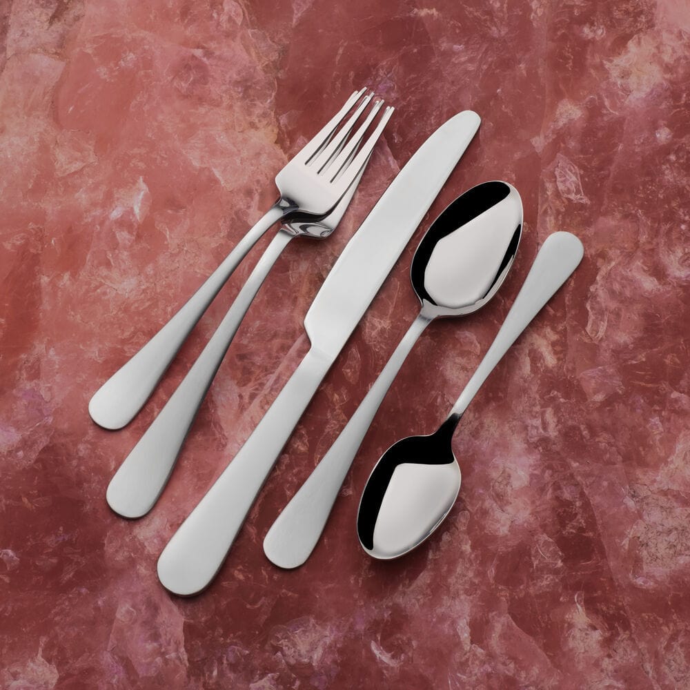 Symmetry 20 Piece Flatware Set with Caddy. Service for 4 - Image 4