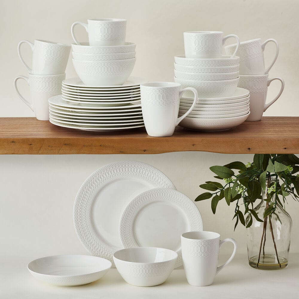 Levi 40 Piece Dinnerware Set. Service for 8 - Image 11