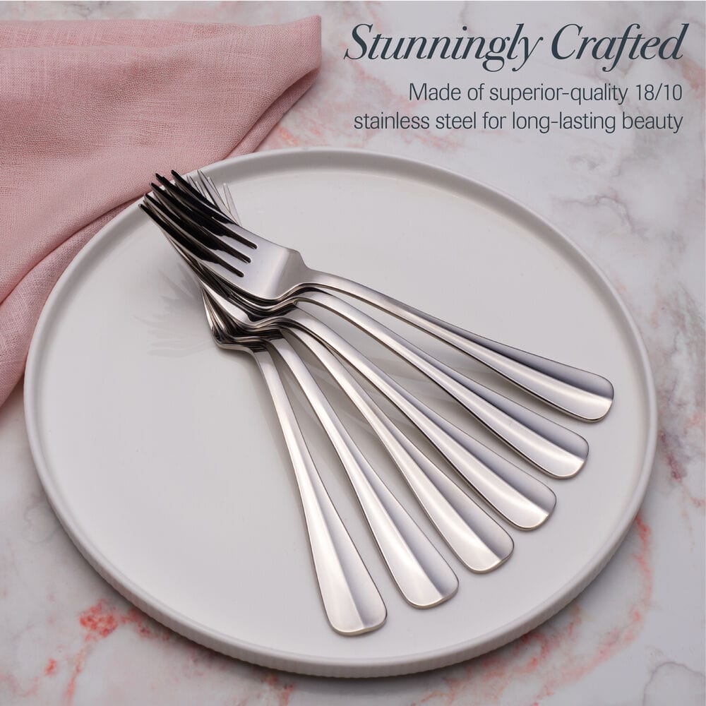 Riggs Set of 6 Dinner Forks - Image 4