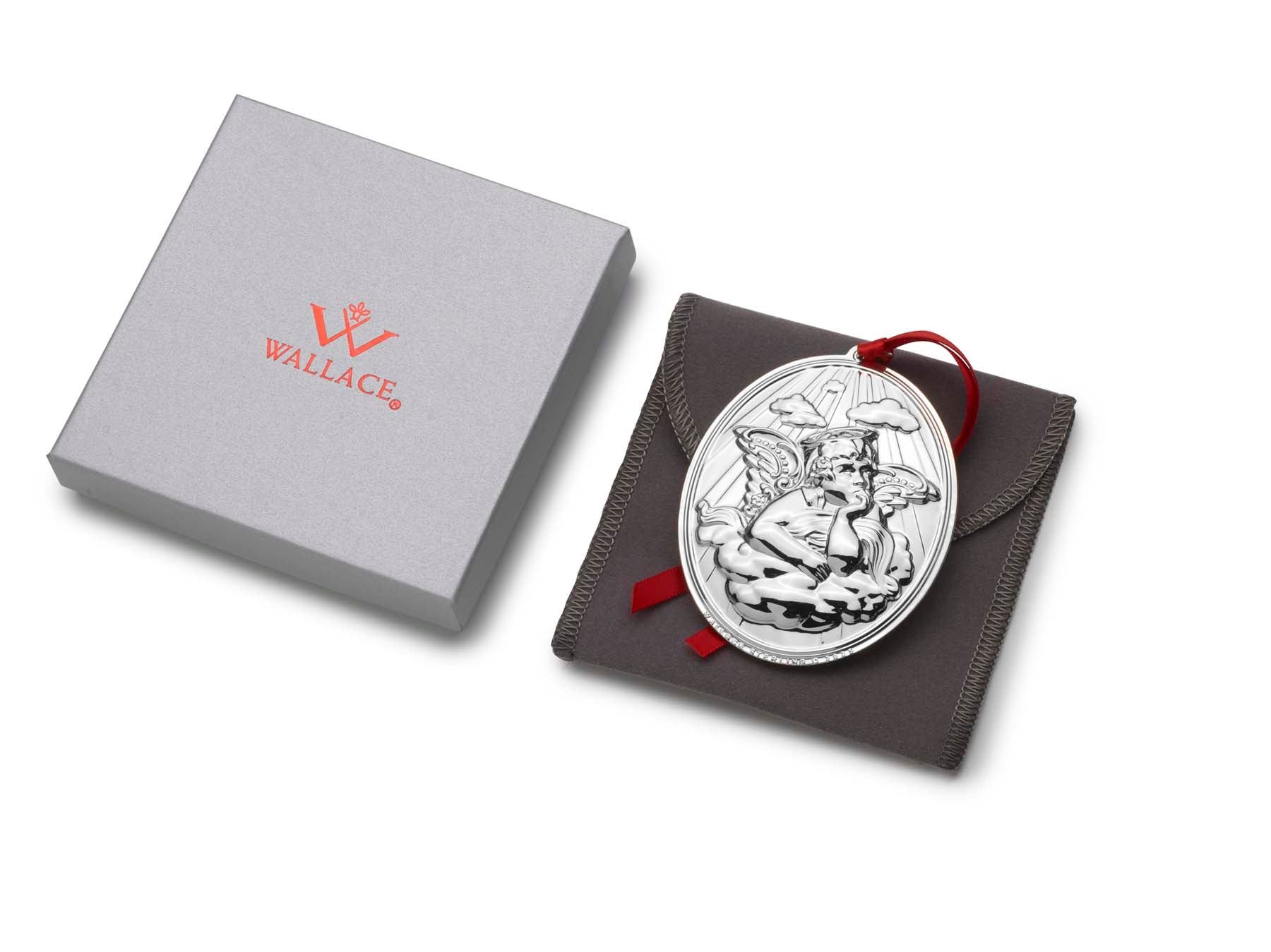 2025 Grande Baroque Sterling Angel Ornament 25th Edition - Image 5