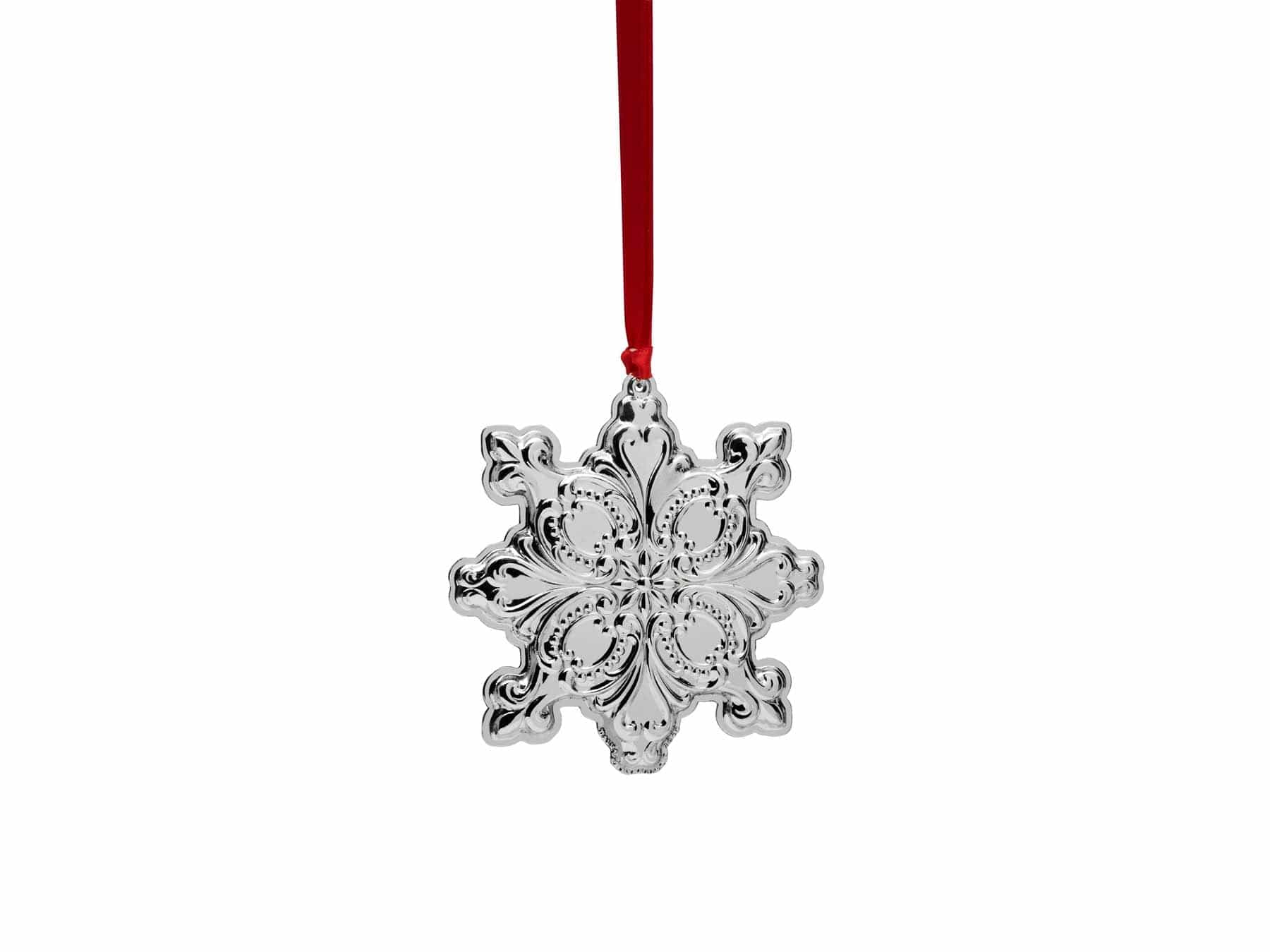 2025 Grande Baroque Sterling Snowflake Ornament 28th Edition - Image 4
