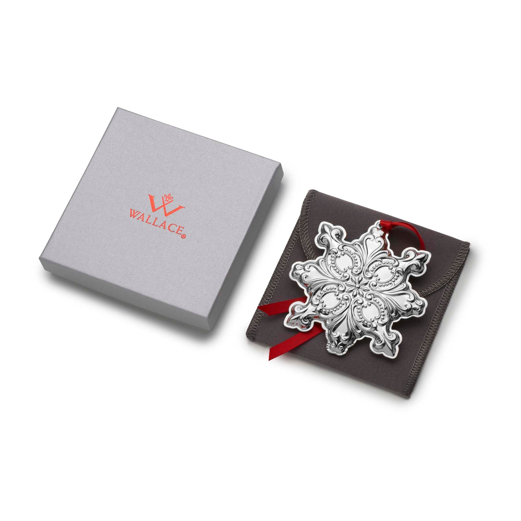 2025 Grande Baroque Sterling Snowflake Ornament 28th Edition - Image 5