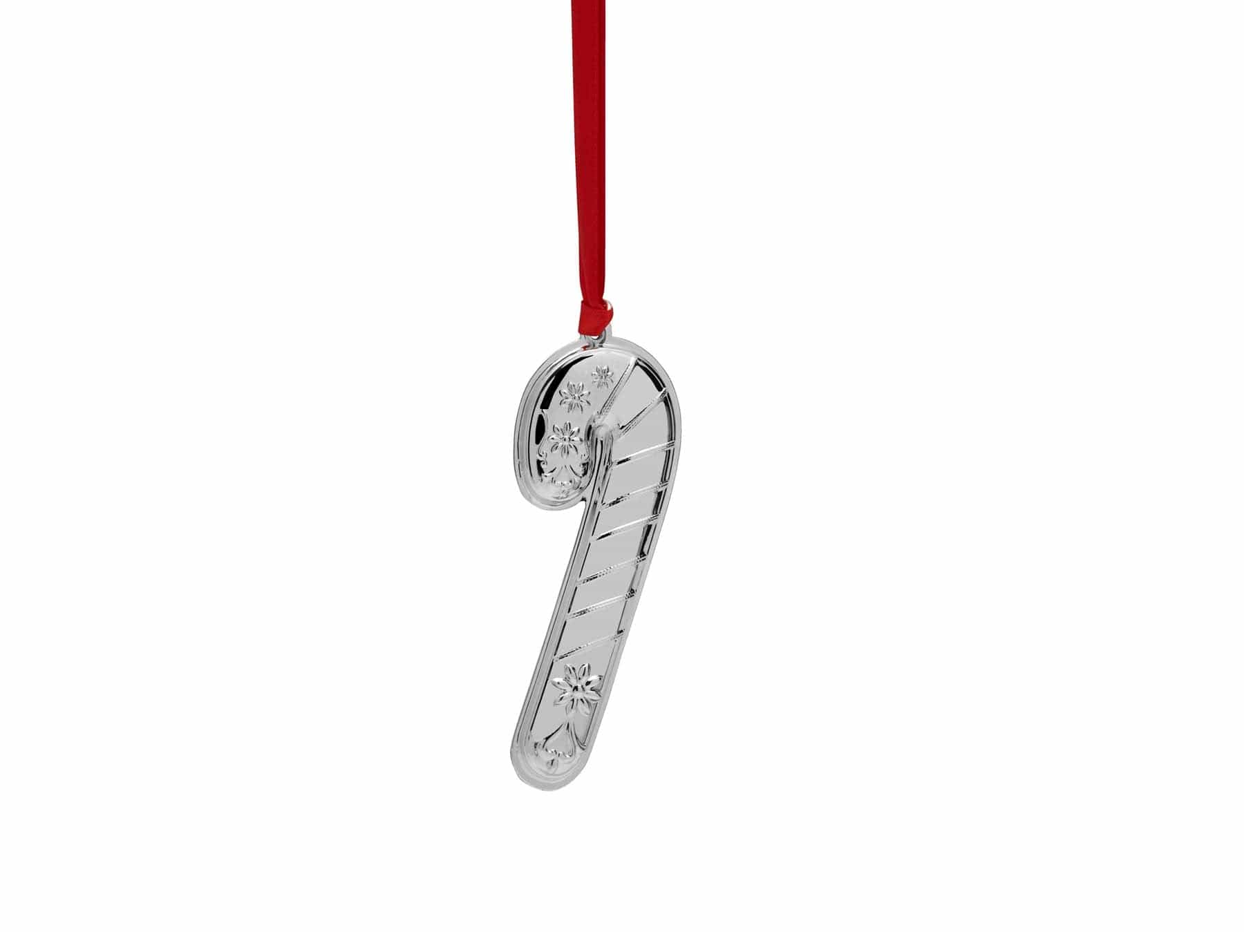 2025 Sterling Candy Cane Ornament 18th Edition - Image 4