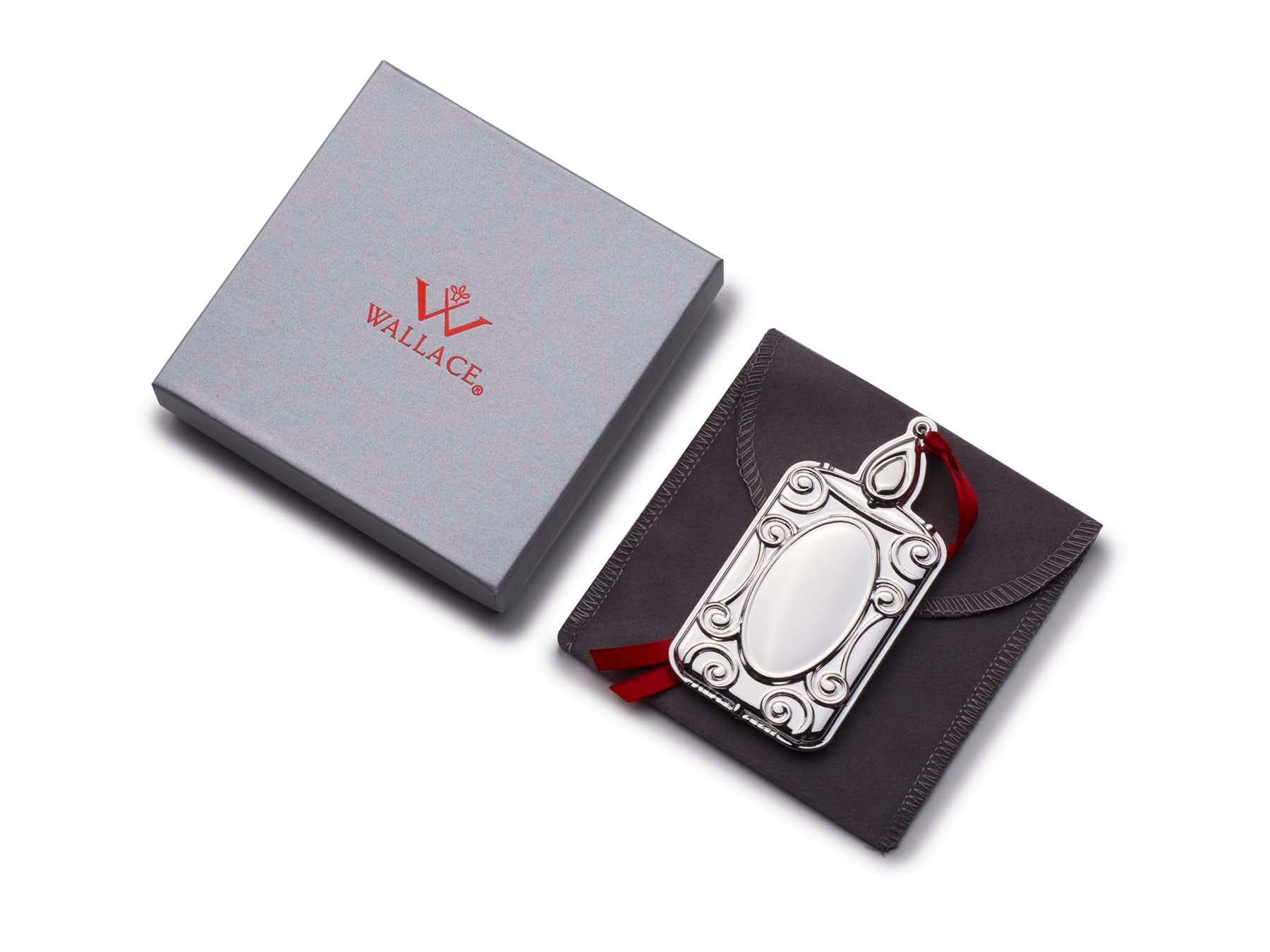 2025 Silver Plate Engravable Candle Ornament 13th Edition - Image 5