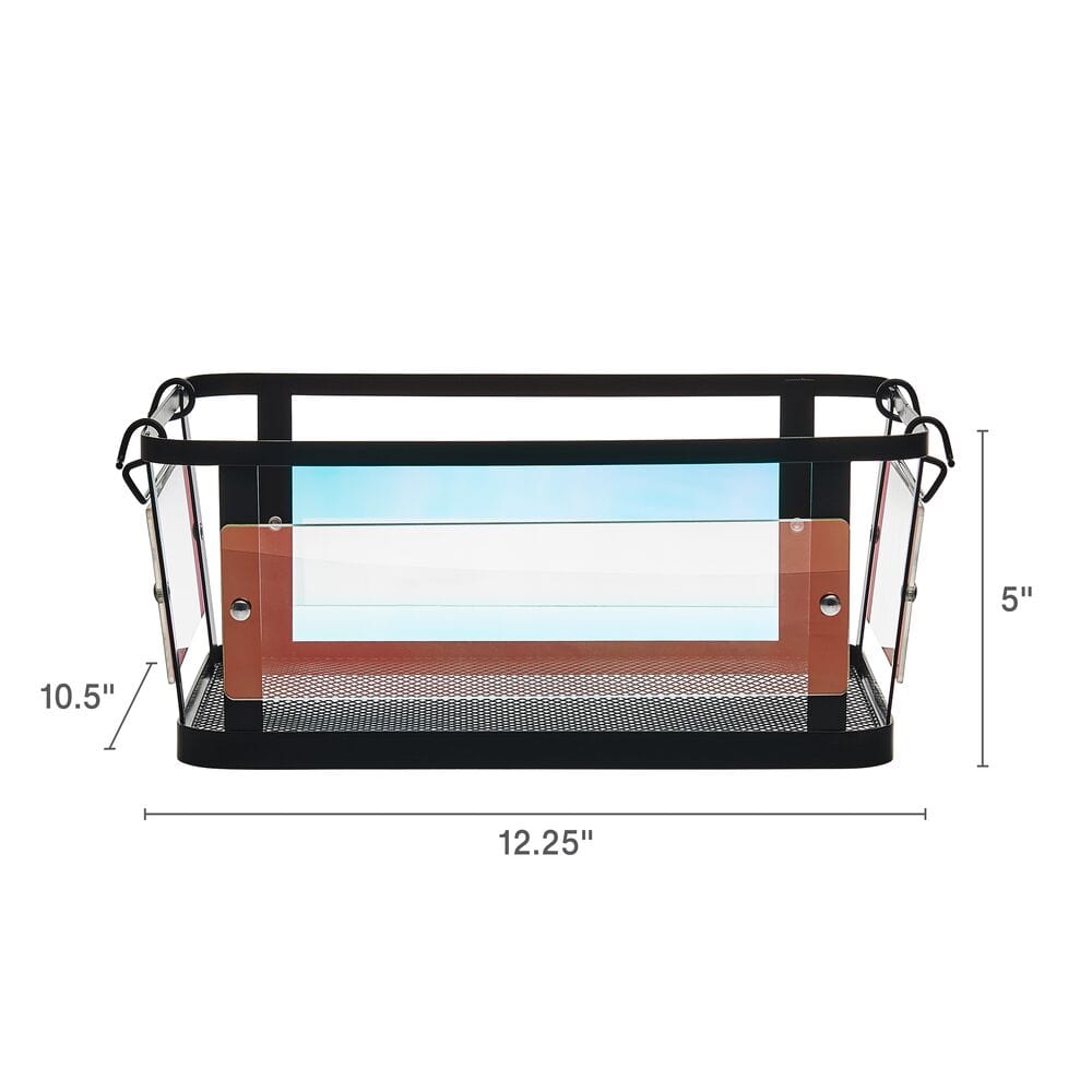 Ava Iridescent Stackable Storage Basket - Image 3