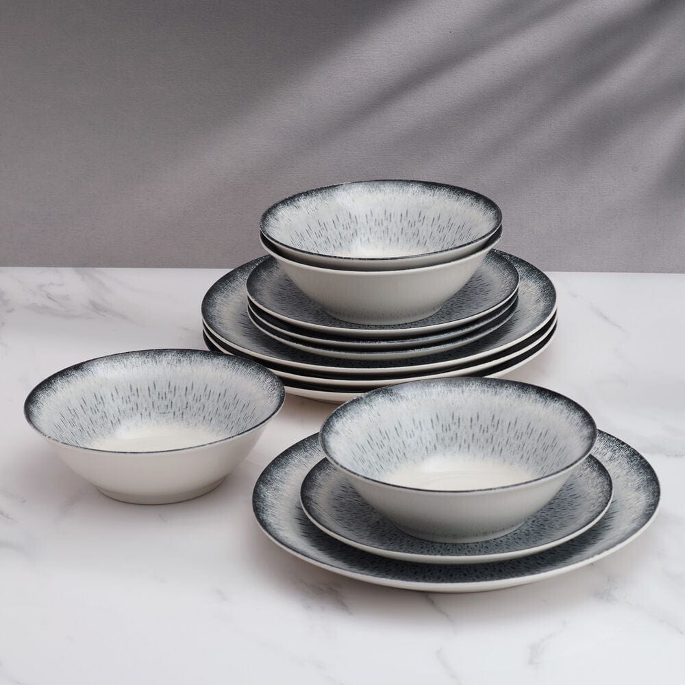 Matteo 12 Piece Dinnerware Set. Service For 4 - Image 2