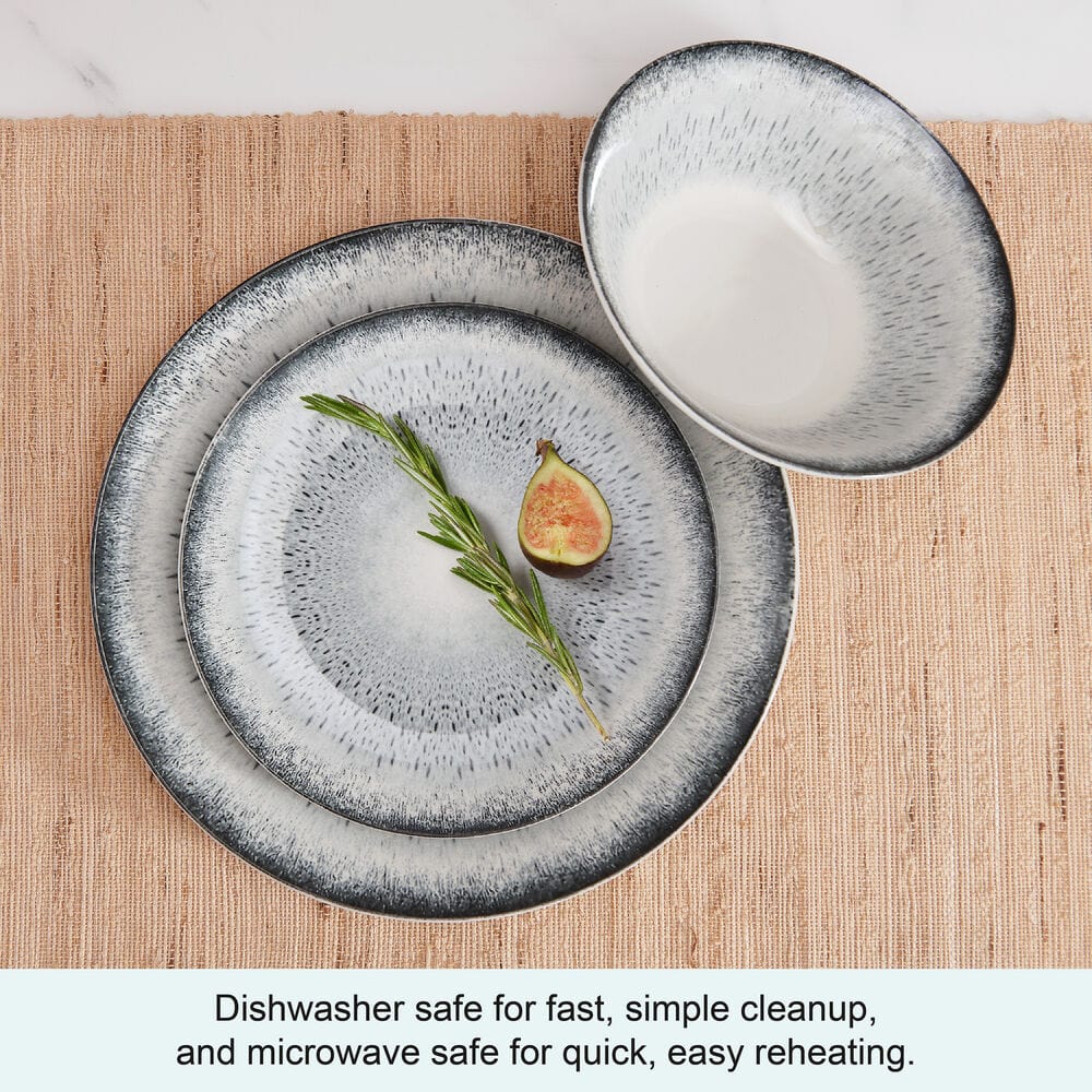 Matteo 12 Piece Dinnerware Set. Service For 4 - Image 7