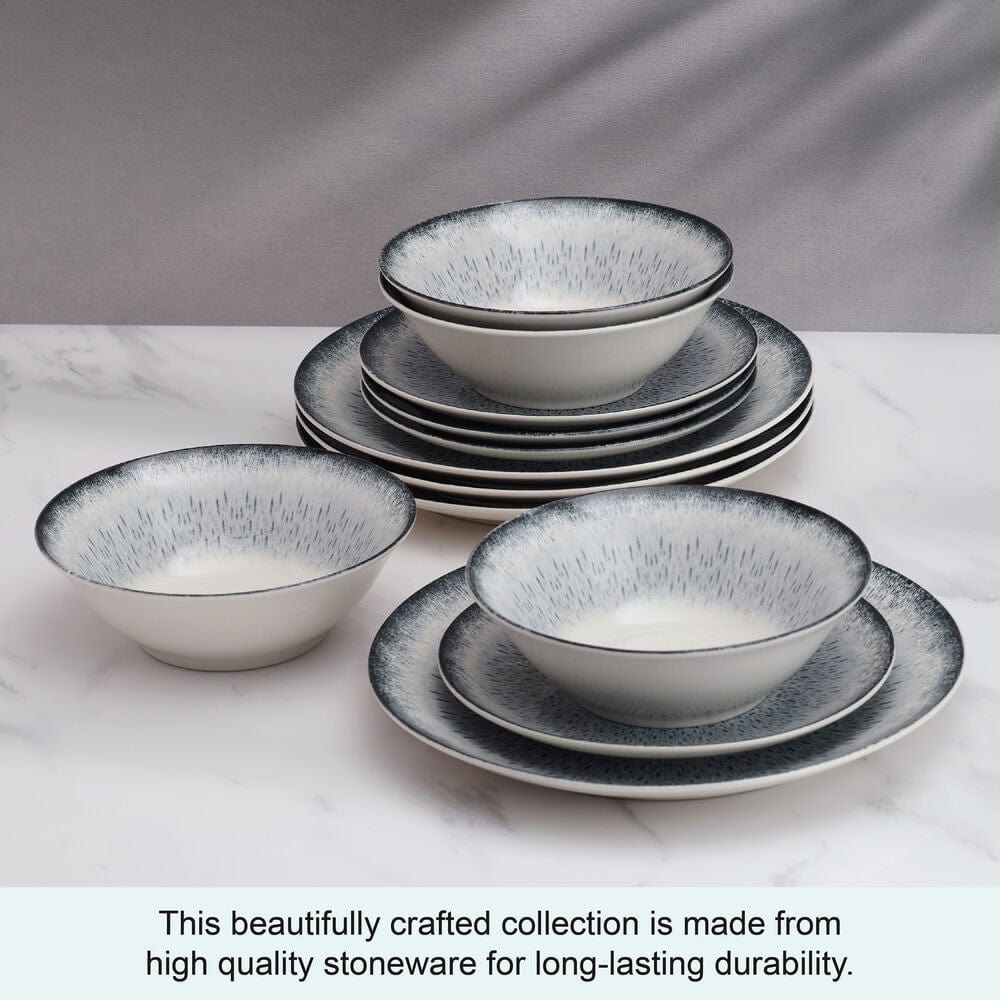 Matteo 12 Piece Dinnerware Set. Service For 4 - Image 8