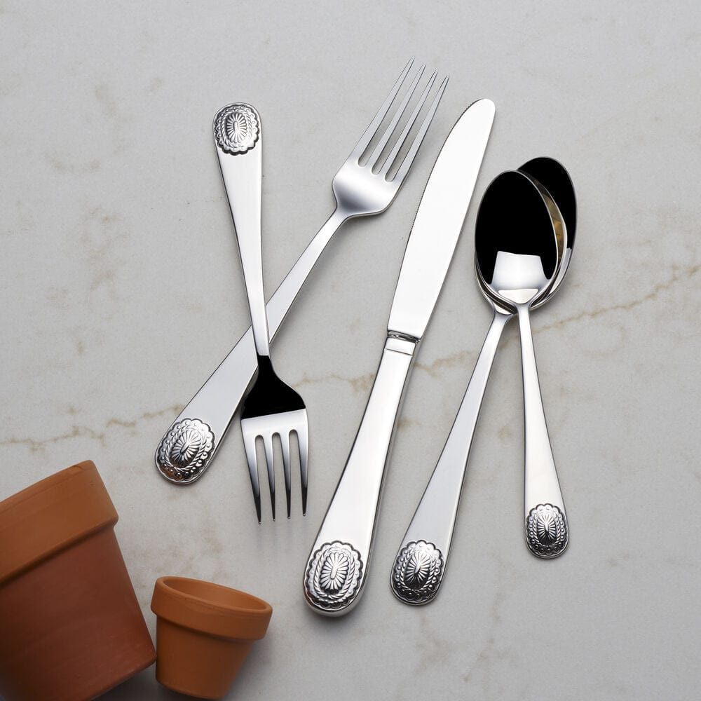 Concho 20 Piece Flatware Set. Service for 4 - Image 4