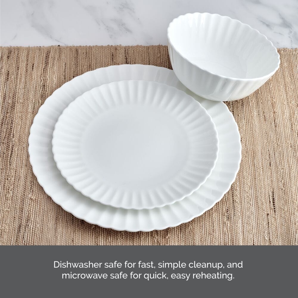 Isadora 12 Piece Dinnerware Set. Service For 4 - Image 9