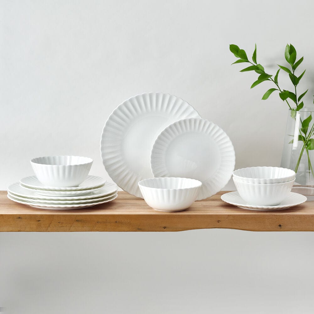 Isadora 12 Piece Dinnerware Set. Service For 4 - Image 2