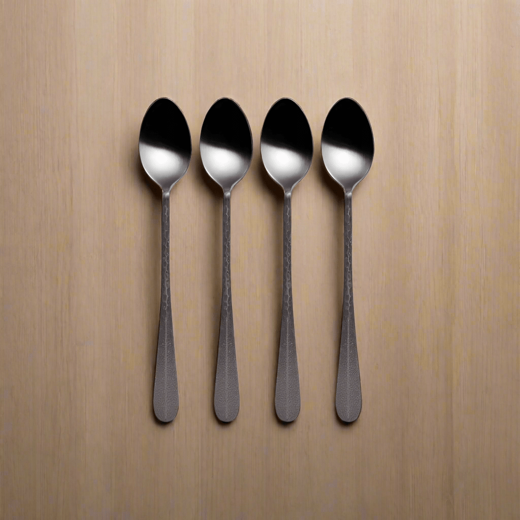 Sable Black Set of 4 Long Handled Spoons - Image 2
