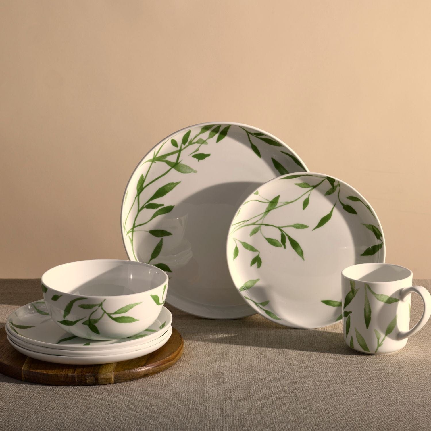Akira Vegan Bone? Set of 4 Dinner Plates - Image 6