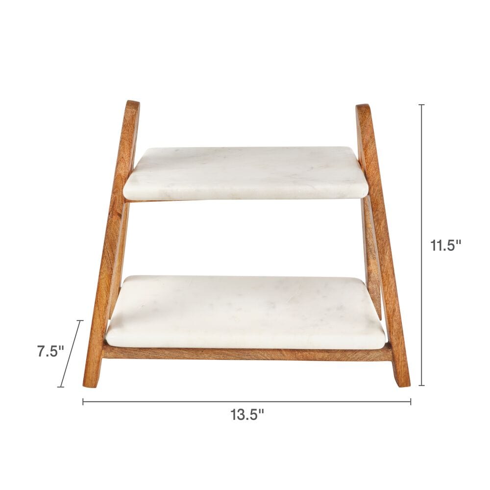 Luxor 2 Tier Serve Tray - Image 3