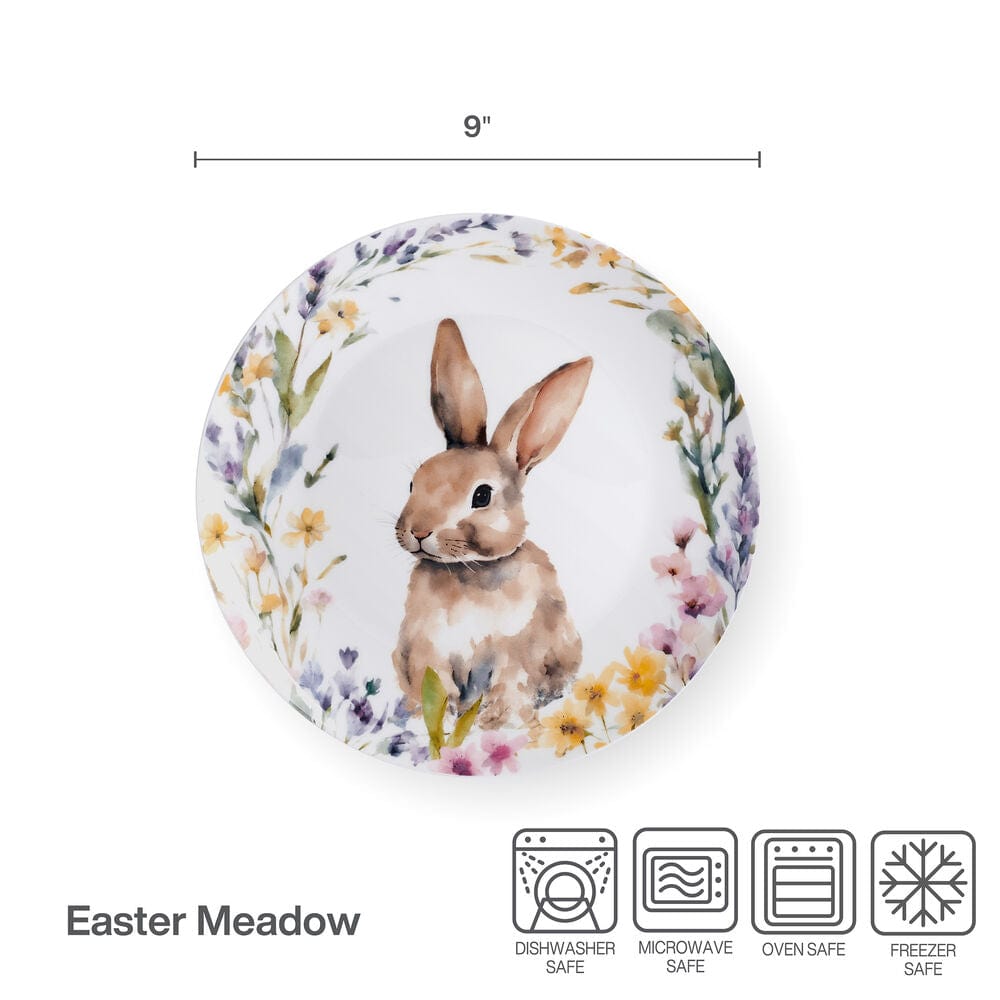 Easter Meadow Set of 4 Accent Salad Plates - Image 3