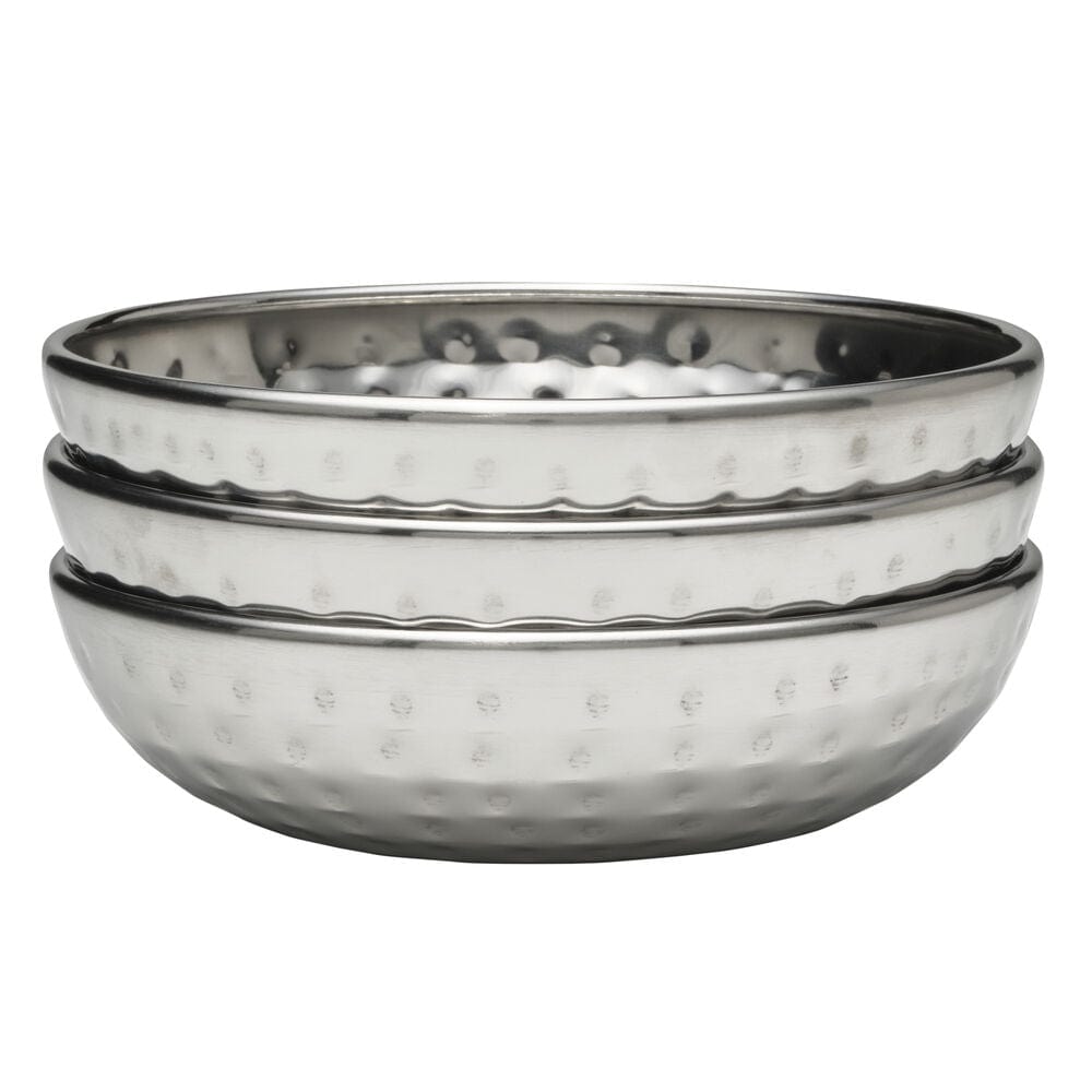 Radiance Hammered Set of 3 Bowls - Image 3