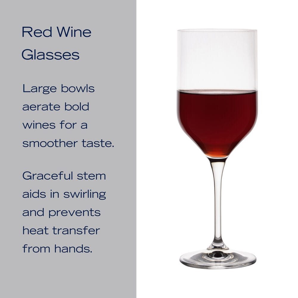 Upton Set of 4 Red Wine Glasses - Image 7