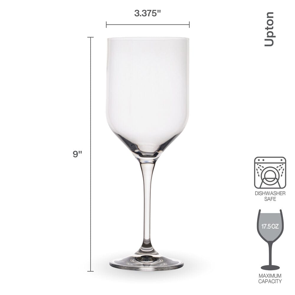 Upton Set of 4 White Wine Glasses - Image 3