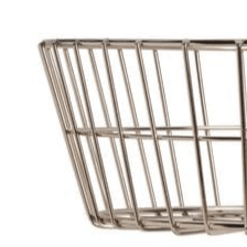 Geneva Nickel 2 Tier Fruit Storage Basket - Image 4