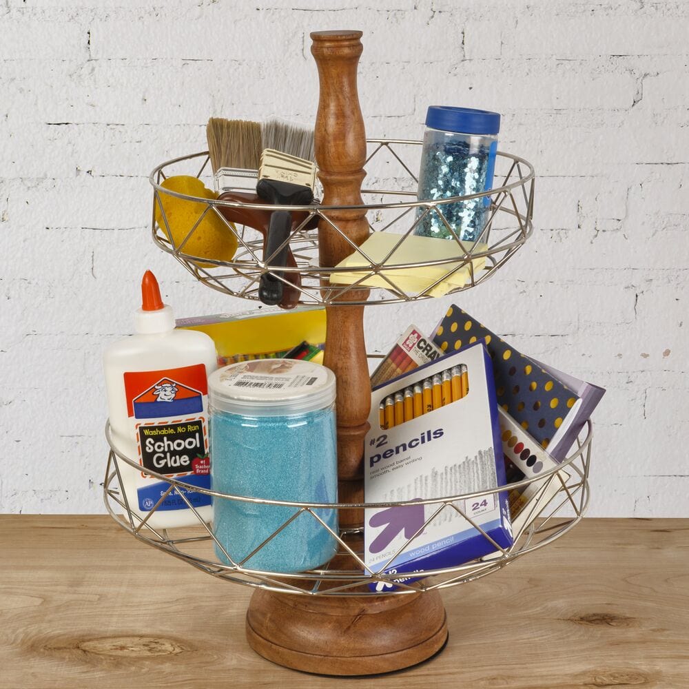 Sidney 2 Tier Fruit Storage Basket - Image 7