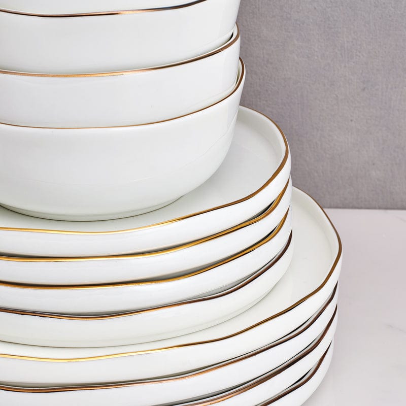 Adelaide Gold 20 Piece Dinnerware Set. Service for 4 - Image 12