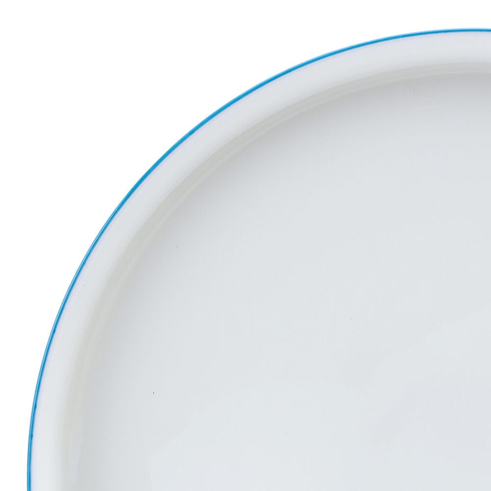 Samantha Blue Rim 12 Piece Dinnerware Set. Service for 4 - Image 7