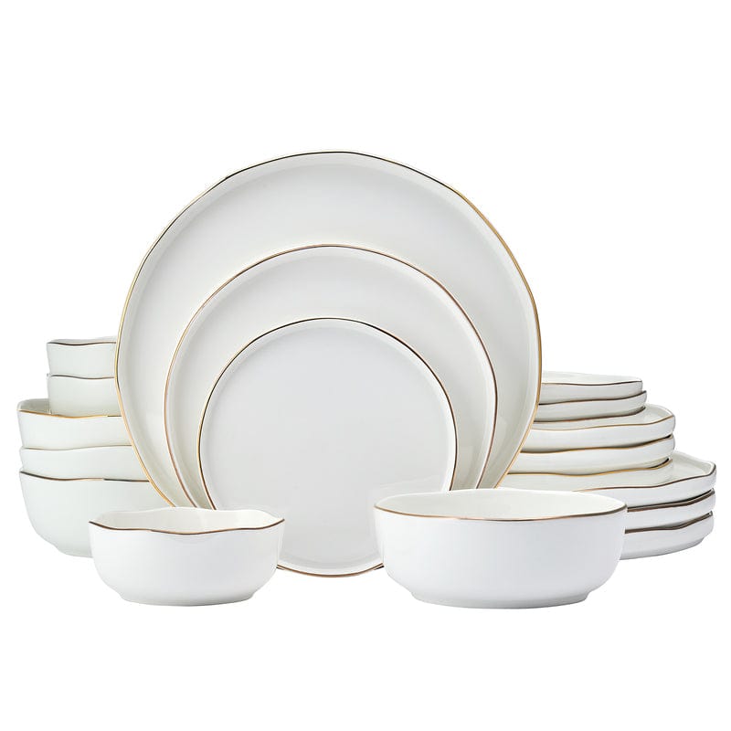 Adelaide Gold 20 Piece Dinnerware Set. Service for 4 - Image 11