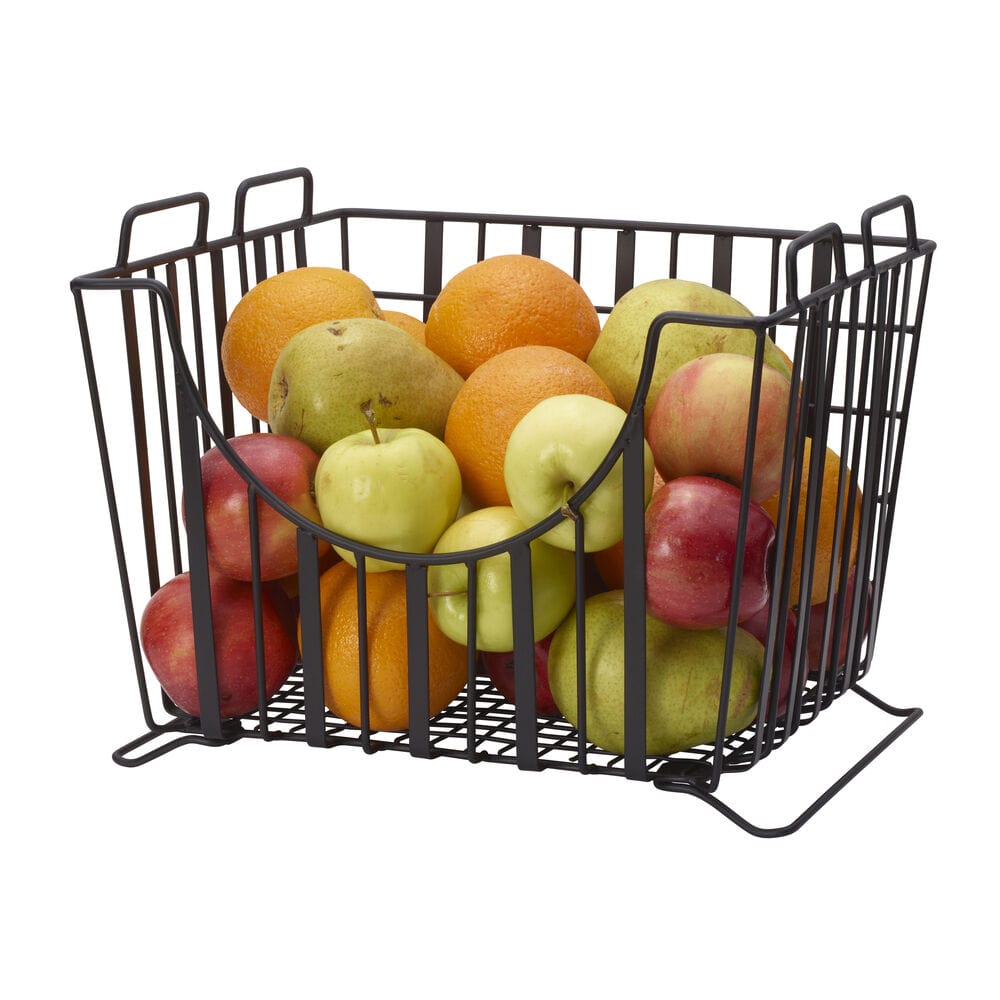 Band & Stripe Set of 2 Stackable Storage Baskets - Image 5