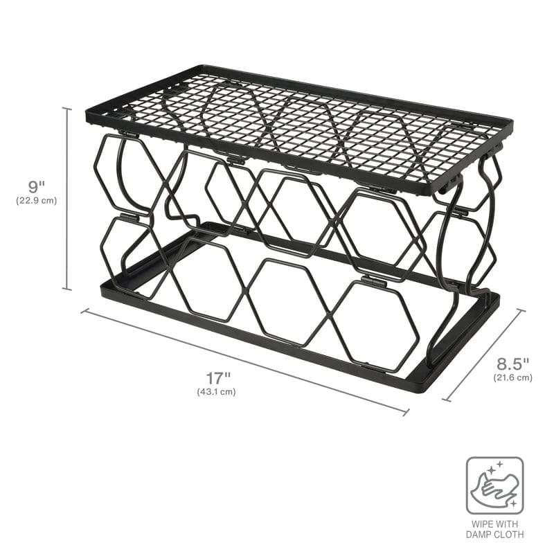 Collapsible Stackable 8 Bottle Wine Rack - Image 5