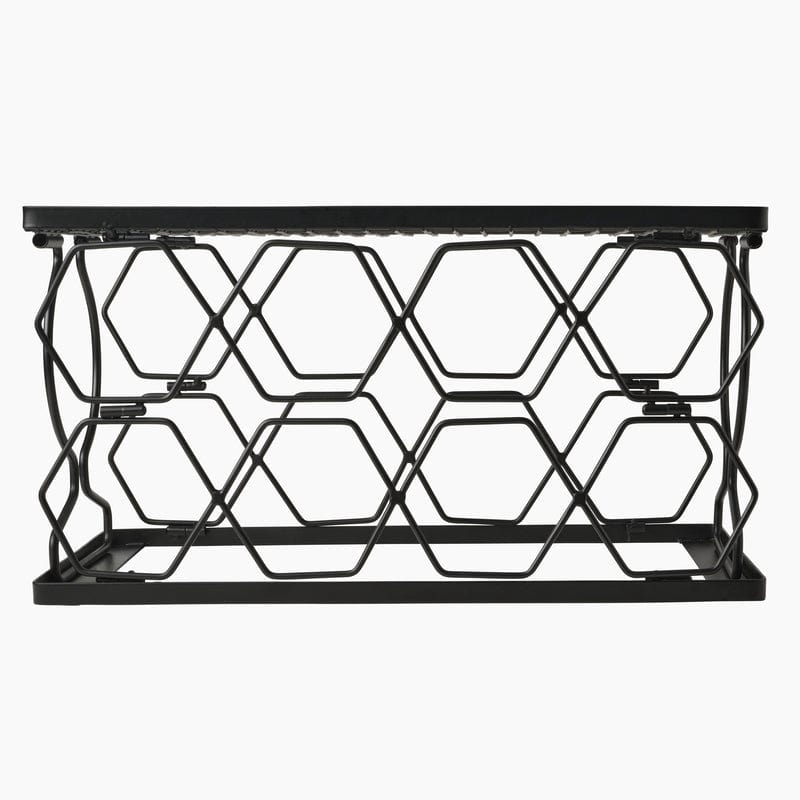 Collapsible Stackable 8 Bottle Wine Rack - Image 7