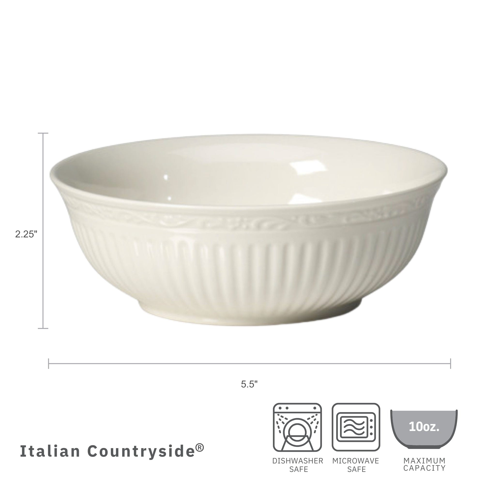 Italian Countryside? Fruit Bowls. Set of 4 - Image 3