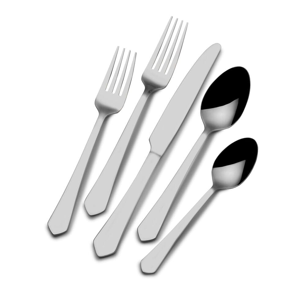 Almond 20 Piece Flatware Set. Service for 4 - Image 5