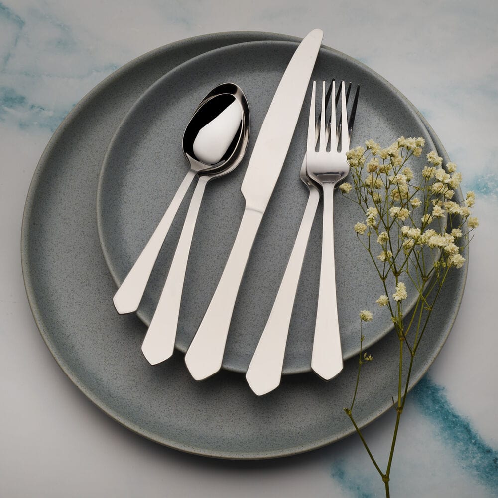 Almond 20 Piece Flatware Set. Service for 4 - Image 4