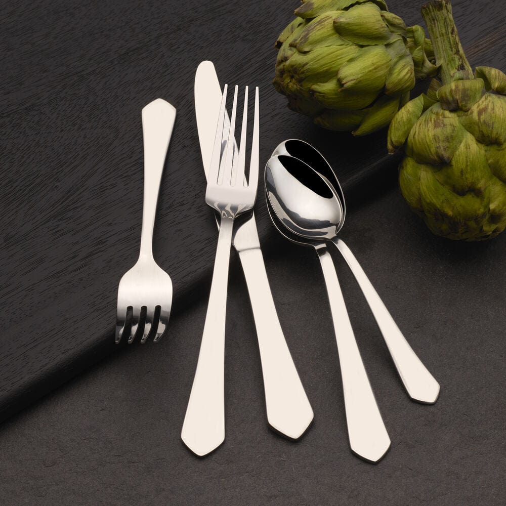 Almond 20 Piece Flatware Set. Service for 4 - Image 2