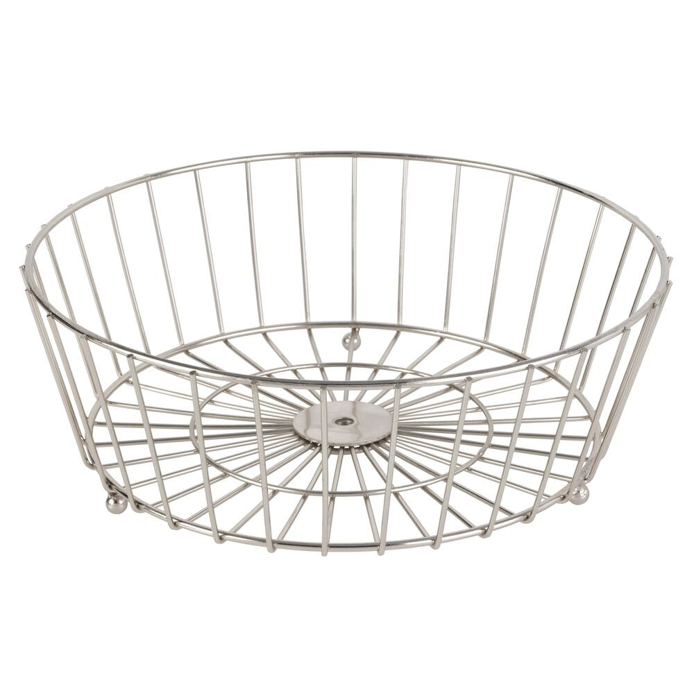 Geneva Nickel 2 Tier Fruit Storage Basket - Image 6